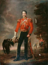 Oberstleutnant George James Mouat MacDowell, 16. Regiment der leichten Dragoner, ca. 1848